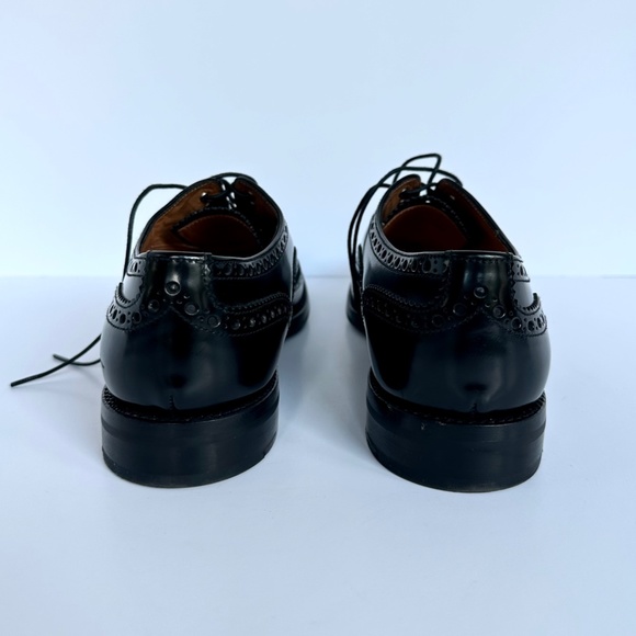 Church's Burwood Wg - Polished Oxford Brogue Black - Picture 3 of 7